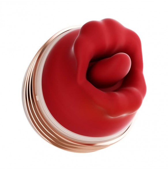 MizzZee - MouthLure Licking Vibrating Breast Cup (Chargeable - Red) MizzZee - MouthLure Licking Vibrating Breast Cup (Chargeable - Red)